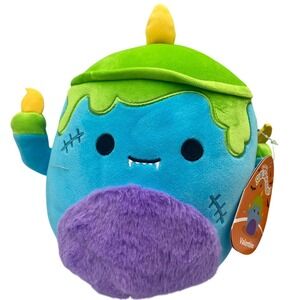 Squishmallows Valentino Halloween Candy‎ Corn Plush Toy 7 inch NEW